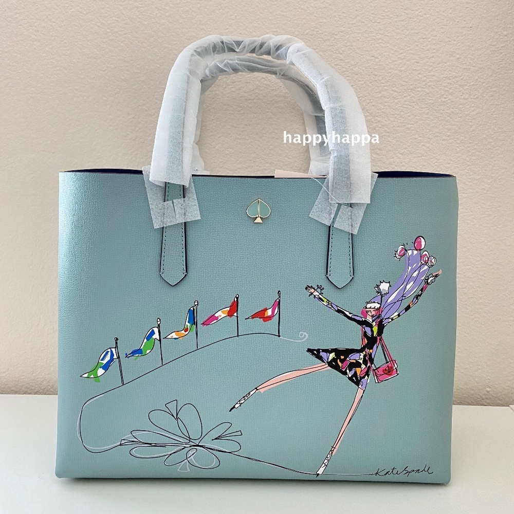 <Kate Spade> rock center skater large tote/NWT